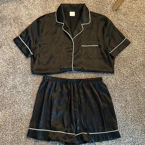Silk pajama set